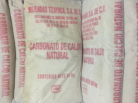 venta Carbonato de calcio bulto 50kg
